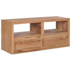 Komoda RTV 90x30x40cm drewno tekowe
