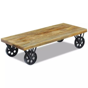 Stolik z drewna mango 120x60x30cm