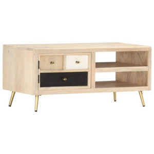 Stolik kawowy 90x45x40cm drewno mango