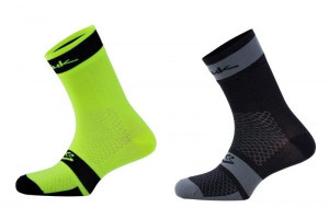 Spiuk Skarpetki 2-pak Xp Summer Long Yellow/black R:40-43