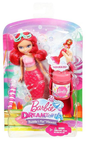 Barbie Dvm97 Dvn00 Bąbelkowe Małe Syrenki