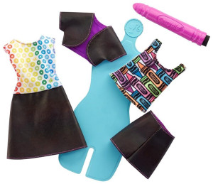 Barbie Fhw85 Fhw87 Crayola Tęczowe Wzory