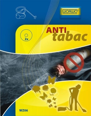 Worwo Wkład Zapachowy Do Odkurzacza (2 Szt.) Wz06 - Anti Tabac