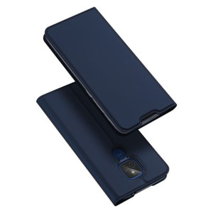 Etui Dux Ducis do Motorola Moto G9 Play / E7 Plus granatowy