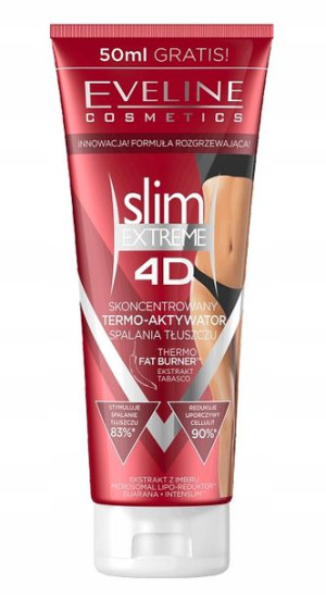 EVELINE Slim 4D Extreme Termoaktywne serum 250ml