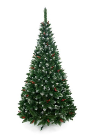 Choinka Sosna Diamentowa Z Ostrokrzewem 180 Cm