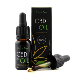 OLEJEK CBD 10% 10ml Green Line FULL SPECTRUM