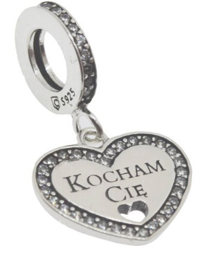 Charms Srebro Limitowana Edycja by Czerwiński - KOCHAM CIĘ