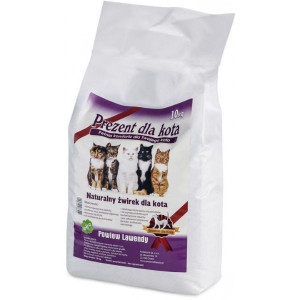 Naturalny Żwirek dla Kota 10 KG Lawenda