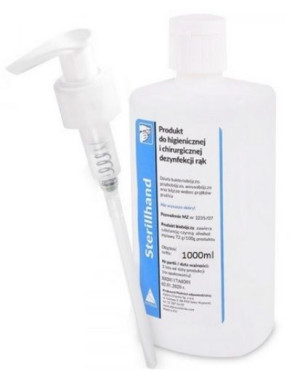 STERILLHAND  Płyn do dezynfekcji rąk i skóry 1000ml