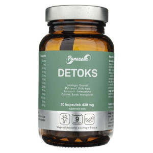 Panaseus Detoks 440 mg - 50 kapsułek
