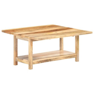 Rozkładany stolik kawowy, 90x(45-90)x45 cm, lite drewno mango