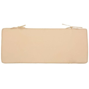 Esschert Design Poduszka na ławkę, 98,5 x 39,5 cm, beżowa, MF019