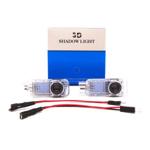 Audi projektor Logo do drzwi LED, zestaw 2szt