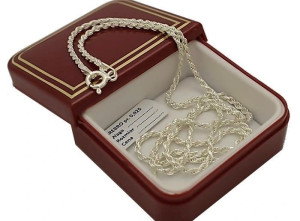 Łańcuszek Srebrny Cord - 50 % Promocja !!!