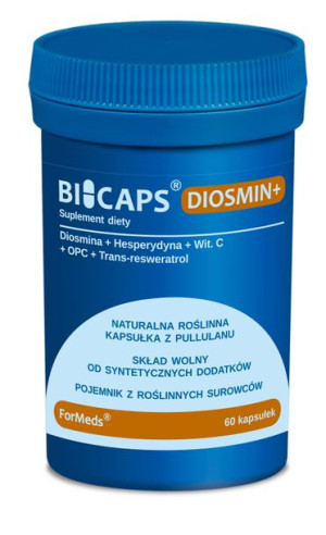 ForMeds BICAPS DIOSMIN+ Hesperydyna + Witamina C + OPC +  Diosmina - suplem