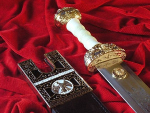 Miecz Gladius Juliusza Cezara Z Pochwą Repliki Broni (200/v)