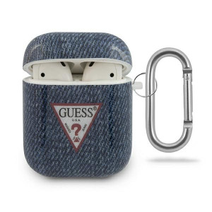 Etui Guess GUACA2TPUJULDB Apple AirPods cover granatowy/dark blue Jeans Col