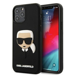 Etui Karl Lagerfeld KLHCP12MKH3DBK Apple iPhone 12/12 Pro czarny/black hard