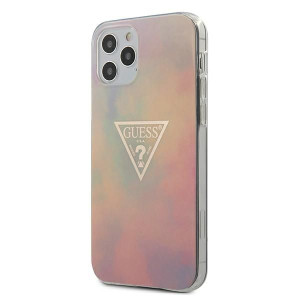 Etui Guess GUHCP12LPCUMCGG01 Apple iPhone 12 Pro Max różowy/pink hardcase T