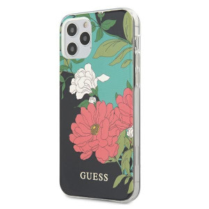 Etui Guess GUHCP12MIMLFL01 Apple iPhone 12/12 Pro czarny/black N°1 Flower C