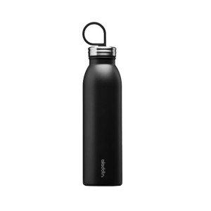 Butelka termiczna stal nierdzewna - czarna 0.55L /  Aladdin