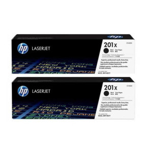 HP Inc. Toner 201X Black 2.8K Dual Pack CF400XD