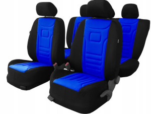 Lux Miarowe Pokrowce Fiat Punto Ii Niebieski