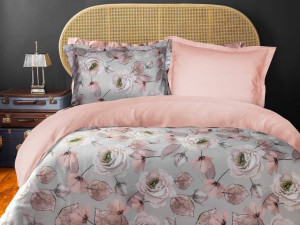 Pościel satyna bawełniana(P) ERDE/160x200 LUXURY PREMIUM