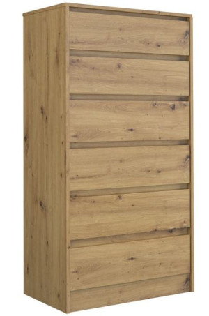 Komoda Karo K6 - Dąb Artisan