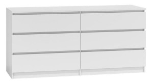 Komoda Malwa M6 140 - Biel