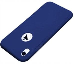 Granatowe Etui Case 360 Do Iphone Xr + Szkło