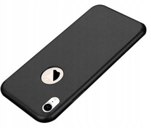 Czarne Etui Case 360 Do Iphone Xr + Szkło