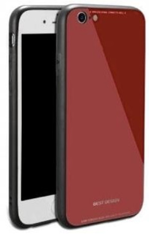 Etui Szklane Glass Case Do Iphone Xr Red Czerwone