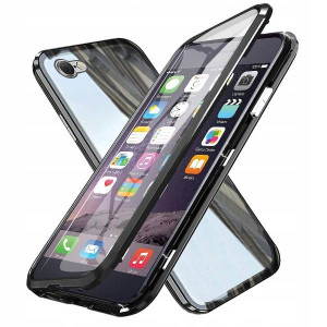 Iphone 6 6s Czarne Etui Magnetyczne Magnetic Case