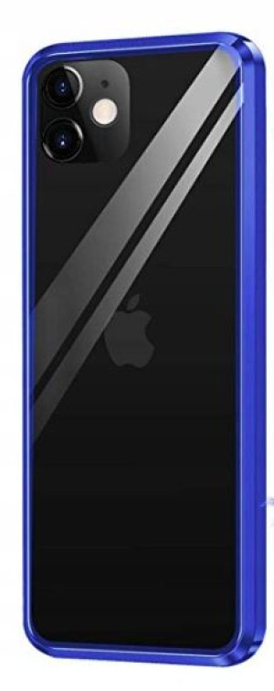 Iphone 11 6.1 Niebieskie Etui Magnetyczne Magnetic