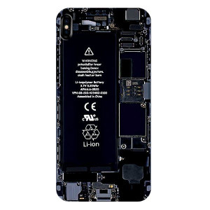 Etui case do iPhone 8 zepsuty rozbity wnętrze