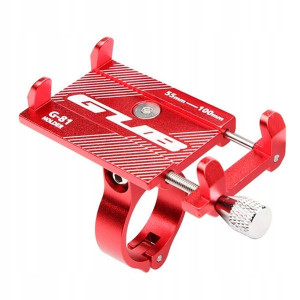 Uchwyt Aluminiowy Na Telefon Do Xiaomi M365 Red