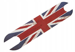 Naklejka Uk Flag Wielka Brytania Do Xiaomi M365