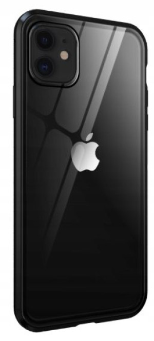 Iphone 11 6.1 Czarne Etui Magnetyczne Magnetic