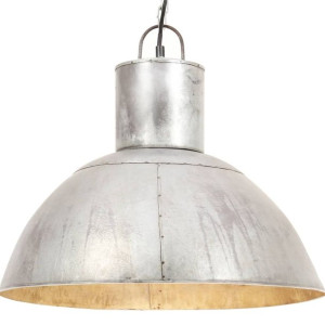 Lampa wisząca, 25 W, kolor srebra, okrągła, 48 cm, E27