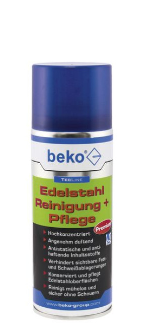 Środek Do Czyszczenia I Konserwacji Stali Nierdzewnej Tecline Beko 400ml