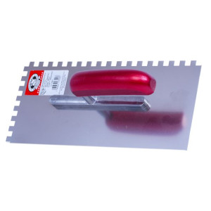 Paca Nierdzewna Do Kleju Z Zębem 6 Rączka Drewno Olejnik 280mm