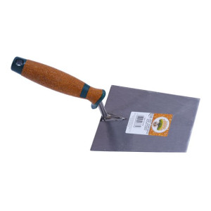 Kielnia Trapezowa Szeroka Stal Nierdzewna Rączka Korek Olejnik 160mm