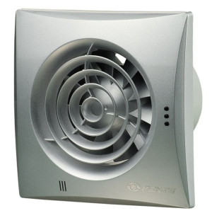 Wentylator Osiowy Fi 100mm Cichy Z Timerem Higrostatem Satyna Vents 100quie