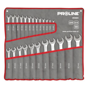 Zestaw Kluczy Oczkowo-płaskich 24szt Proline (6-32 Mm)