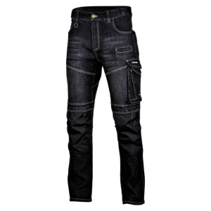 Spodnie Do Pasa Robocze Jeansowe Slim Fit Rozmiar Xl Lahti Pro 1 Szt L40517
