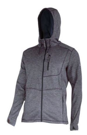 Bluza Z Kapturem Rozmiar 2xl Szara Lahti Pro 1 Szt/opak L4013505