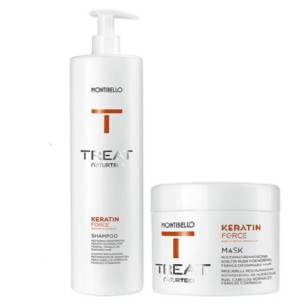Montibello Keratin Force Zestaw Szampon Maska