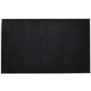 Lumarko Wycieraczka przed drzwi, PCV, 90 x 150 cm, czarna